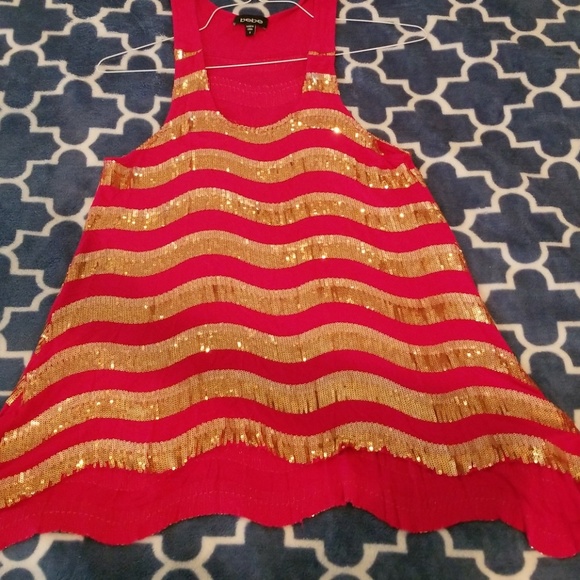 Bebe Small Magenta with gold sequin - Picture 3 of 8